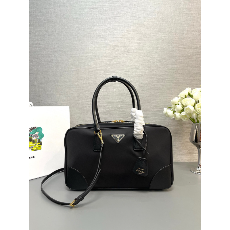 Prada Re-Edition 1978 large Re-Nylon and Saffiano leather two-handle bag