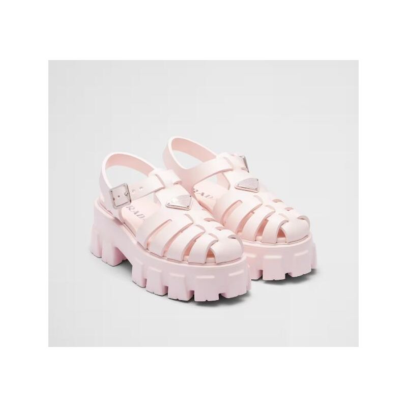 Prada Rubber Monolith sandals ,  35-41