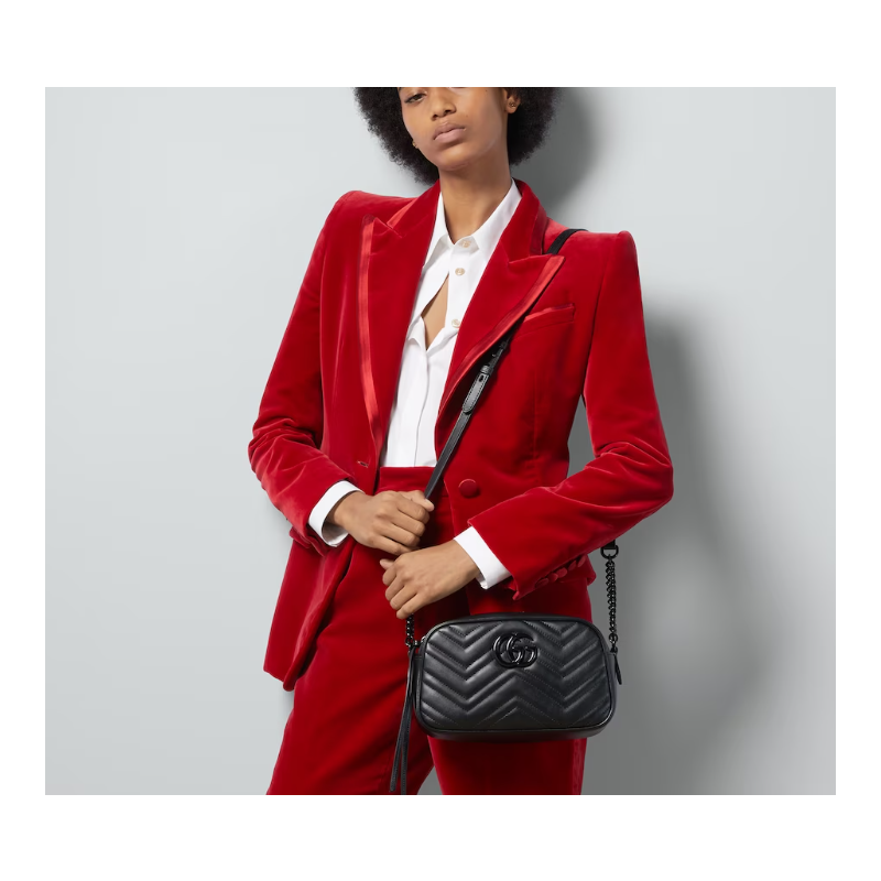 Kleine GG Marmont Kameratasche