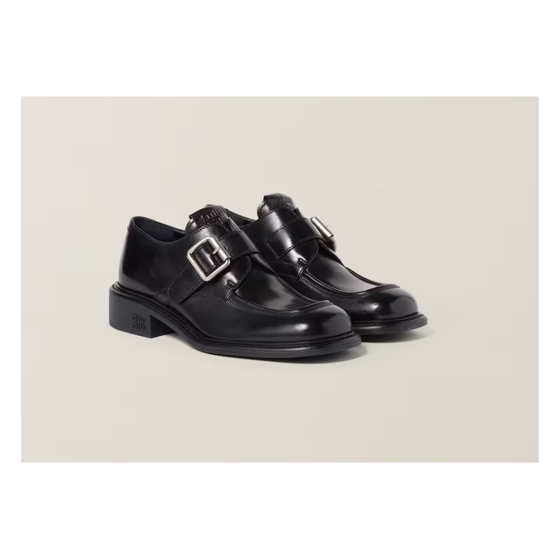 Miu Miu leather loafers