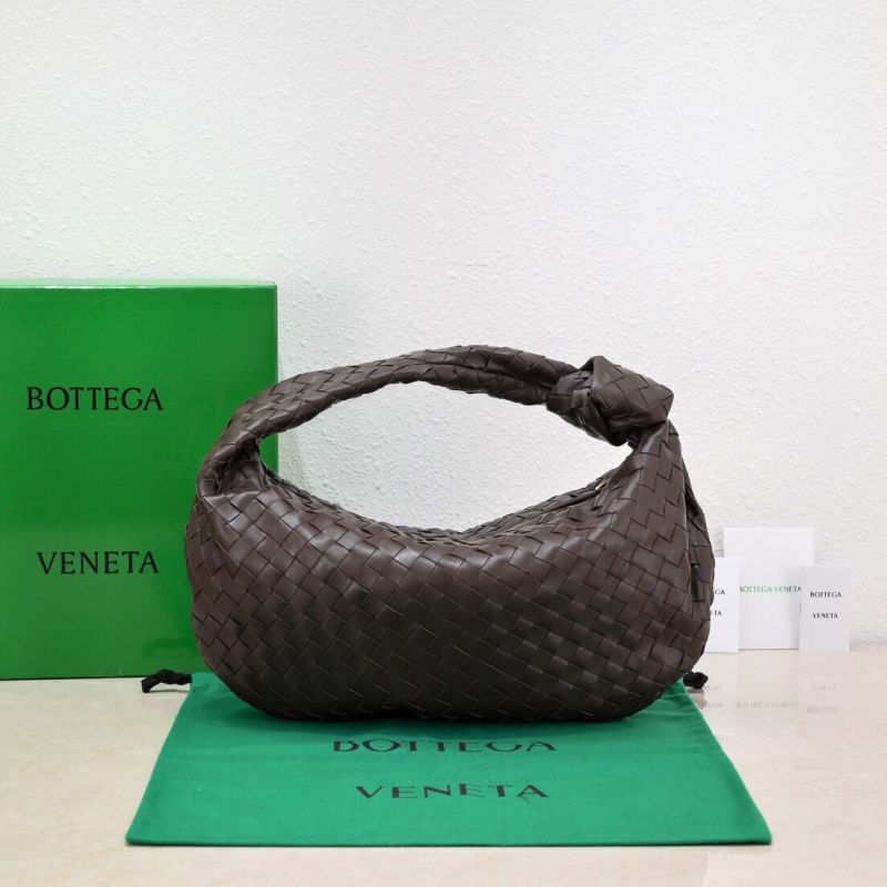 Bottega Veneta Medium Jodie Shoudler Bag-Chocolate