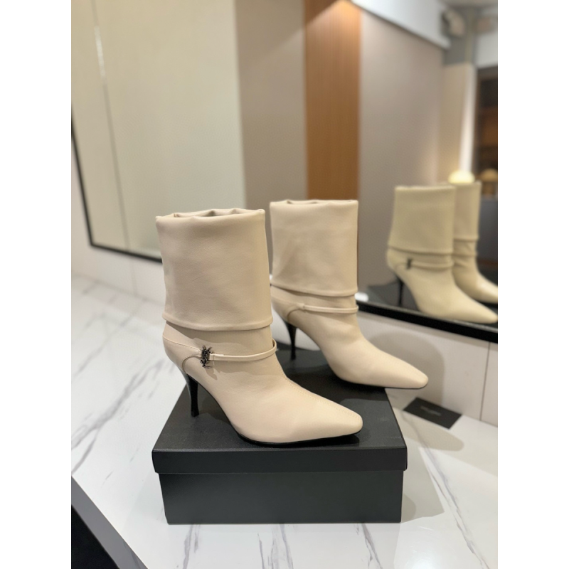 Niki Stiefeletten aus Glattleder， Size 35-41