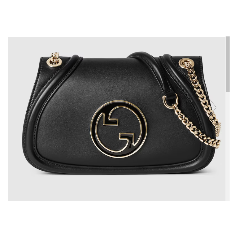 Gucci Blondie Small Shoulder Bag- Black