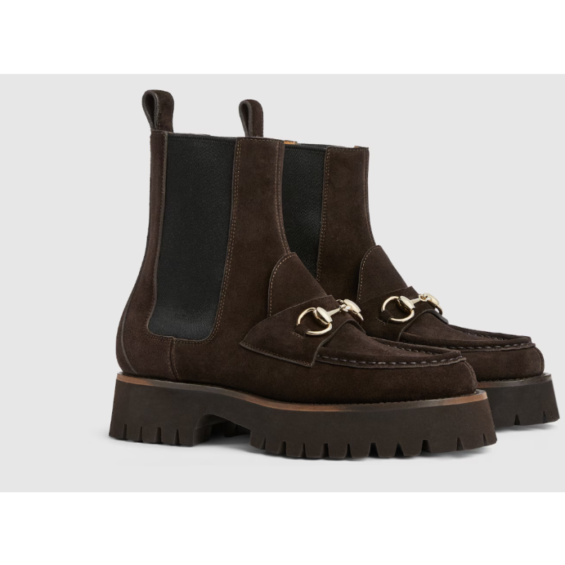 Damenstiefelette mit Horsebit