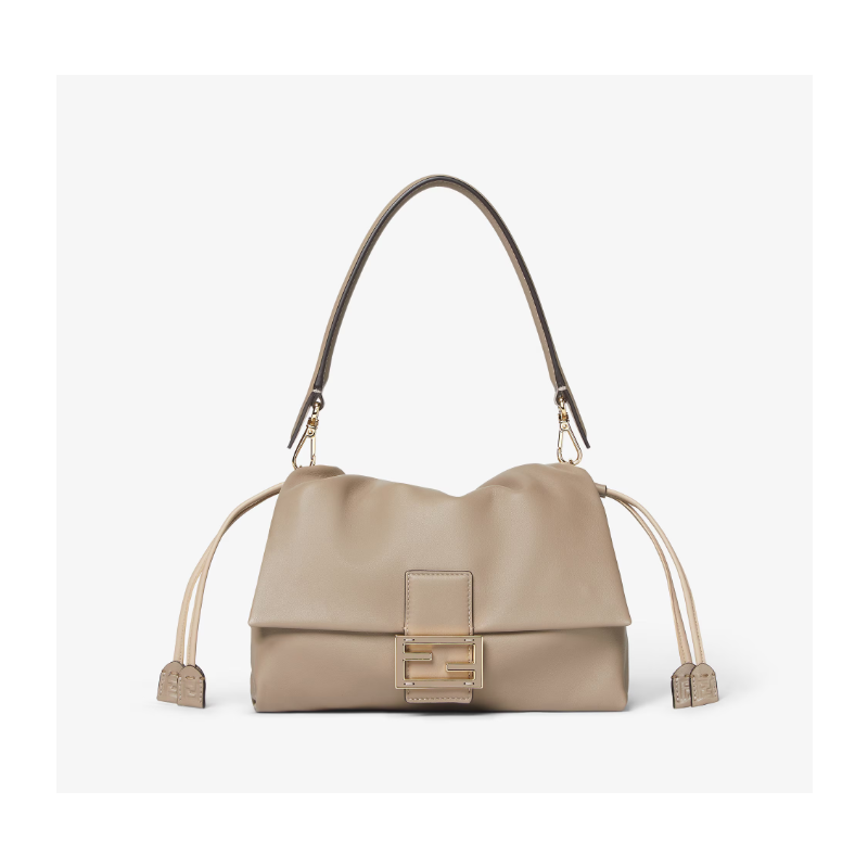Fendi Mamma Baguette Medium-Grey