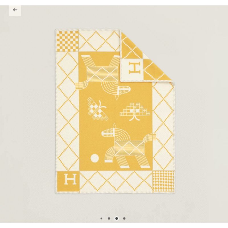 Wool & Cashmere Avalon Animaux Nattes blanket