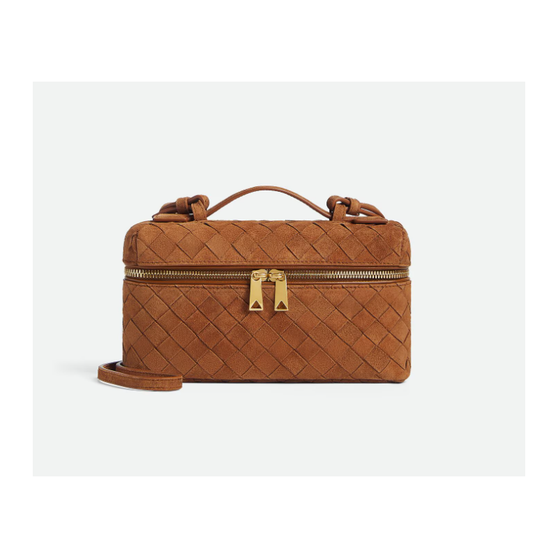 Ice Intrecciato Suede Bang Bang Vanity Case 