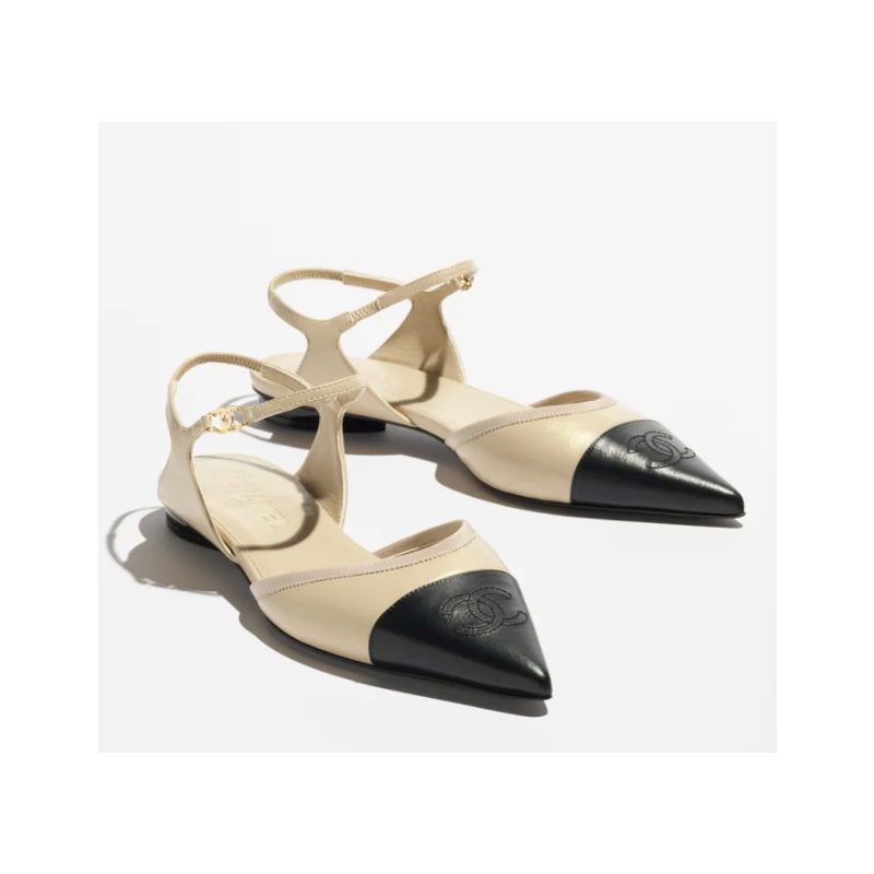 Chanel Slingback Flat Sandal,  Size 35-41