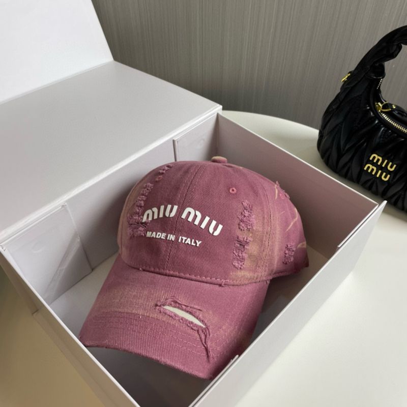 Miu Miu Baseball Cap