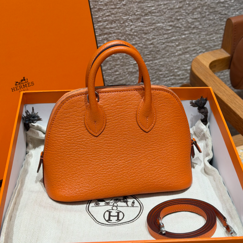 Hermes Mini-Tasche Bolide 1923-Orange