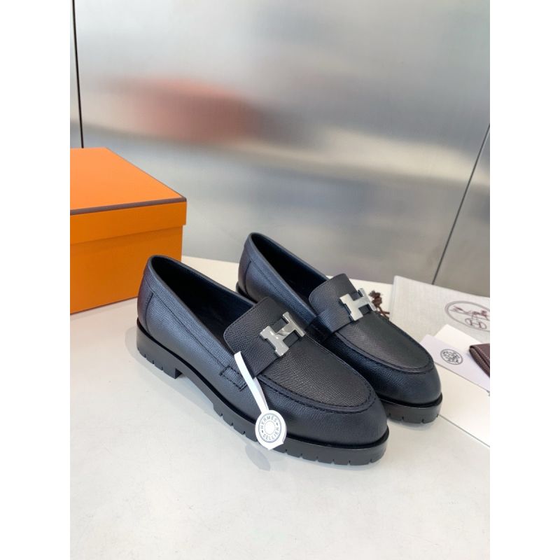 Hermes leather Loafers, Size 35-41