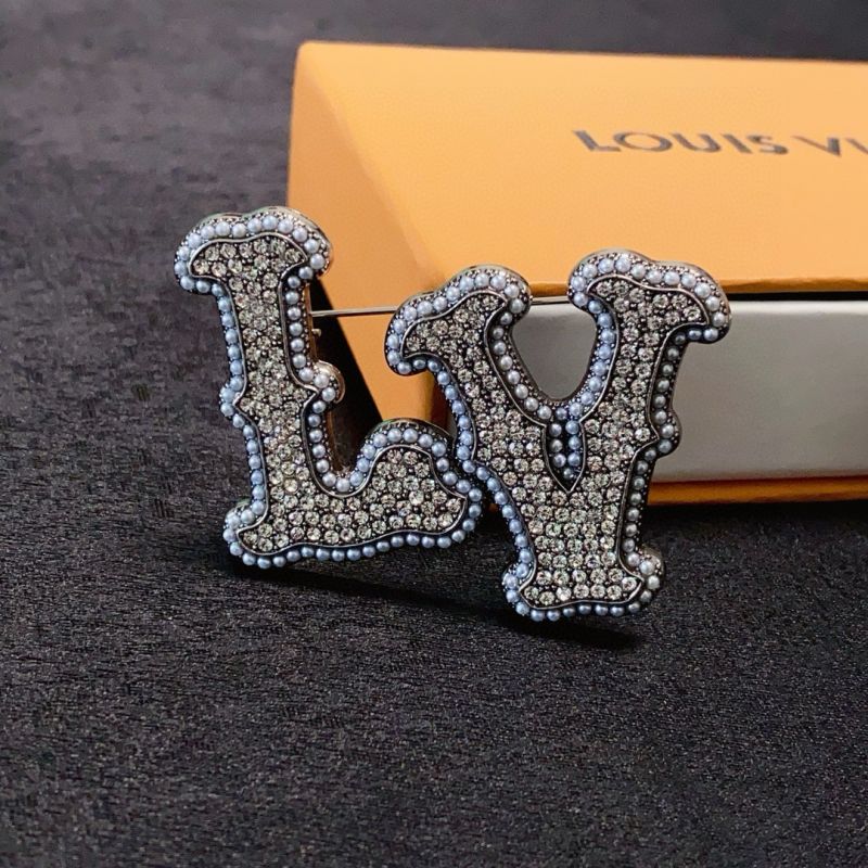 LV Brooch