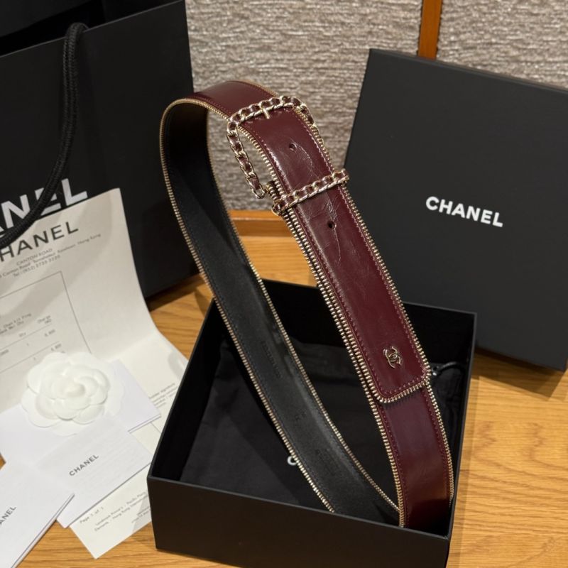 chanel 2026 neuer Lederg&uuml;rtel 4.0cm