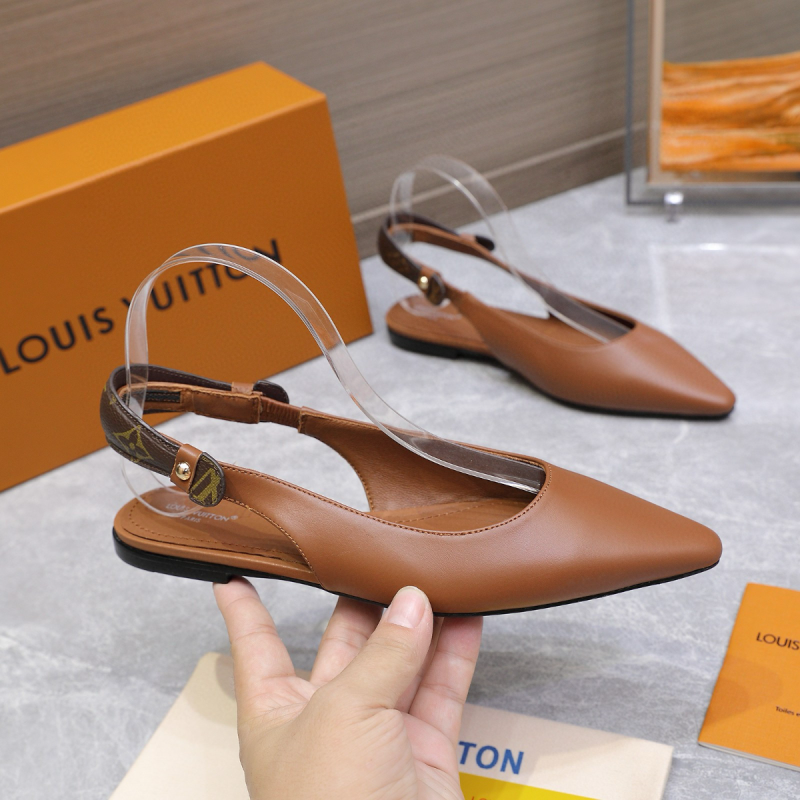 LV Flat Slingback, Size 35-41