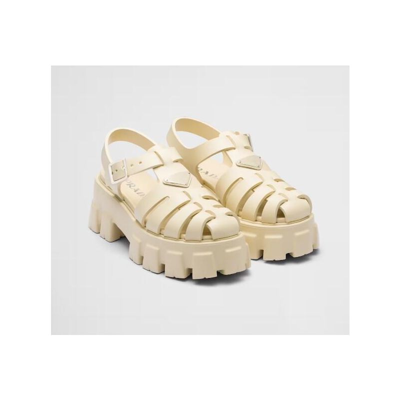 Prada Rubber Monolith sandals ,  35-41