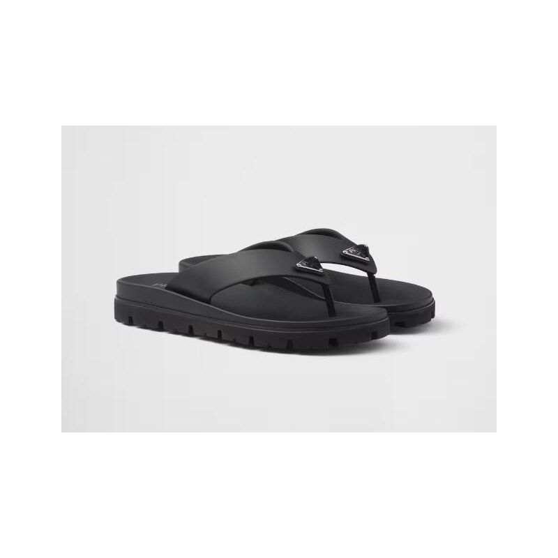 Prada Rubber thong sandal  35-41