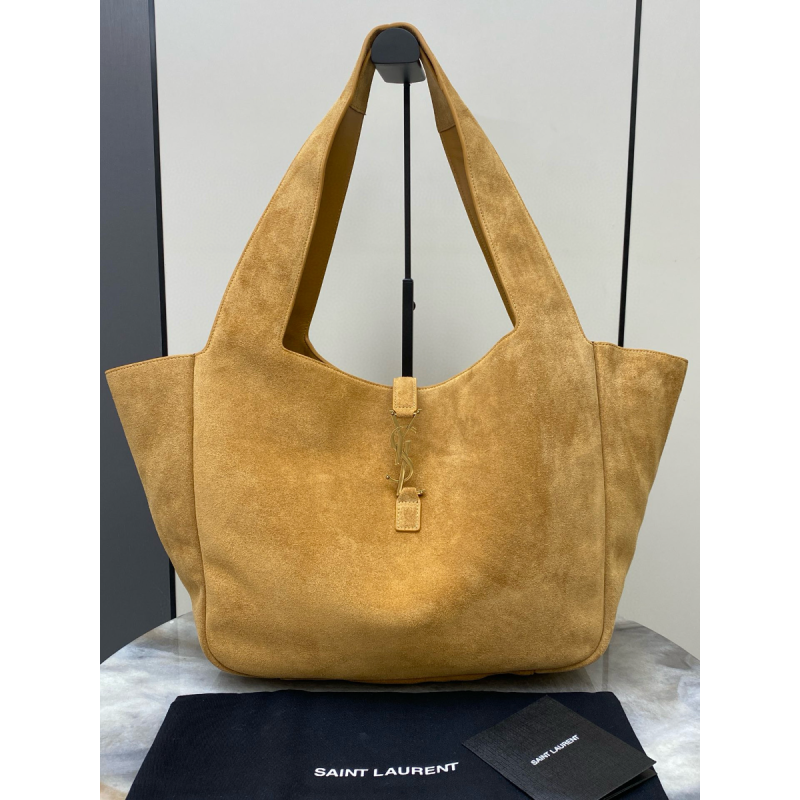 LE 5 À 7 BEA aus Wildleder-Golden Leaf