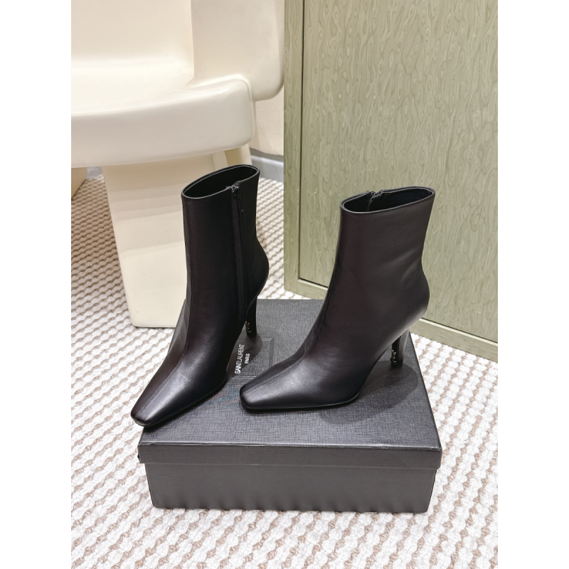 Ashley Stiefeletten aus Glattleder， Size 35-41