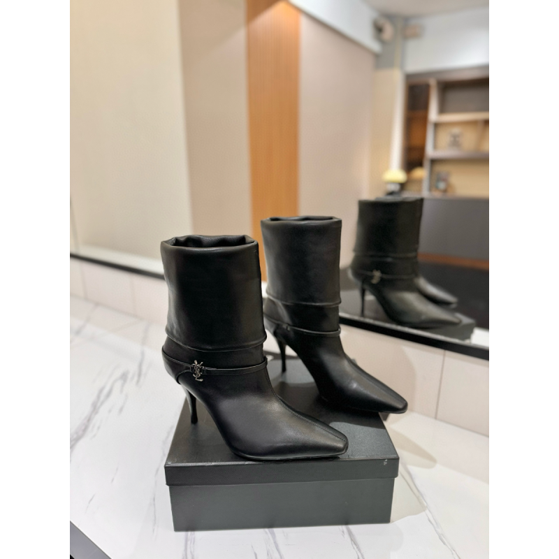 Niki Stiefeletten aus Glattleder， Size 35-41