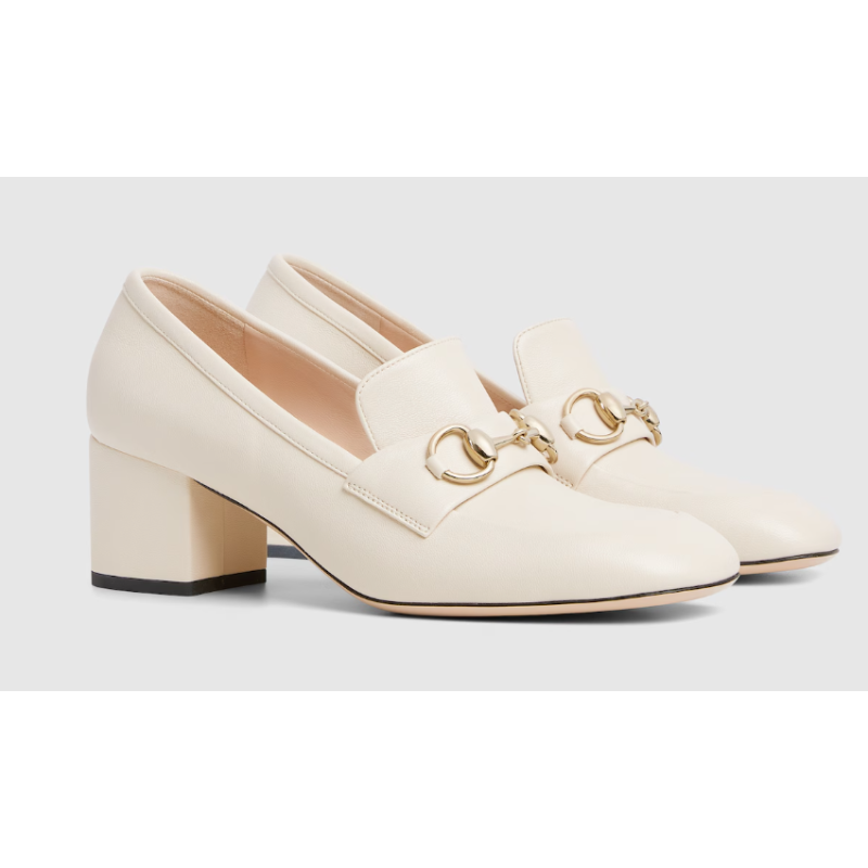 Damenpumps im Loafer-Stil mit Horsebit