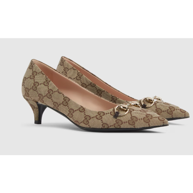 Damenpumps mit Horsebit