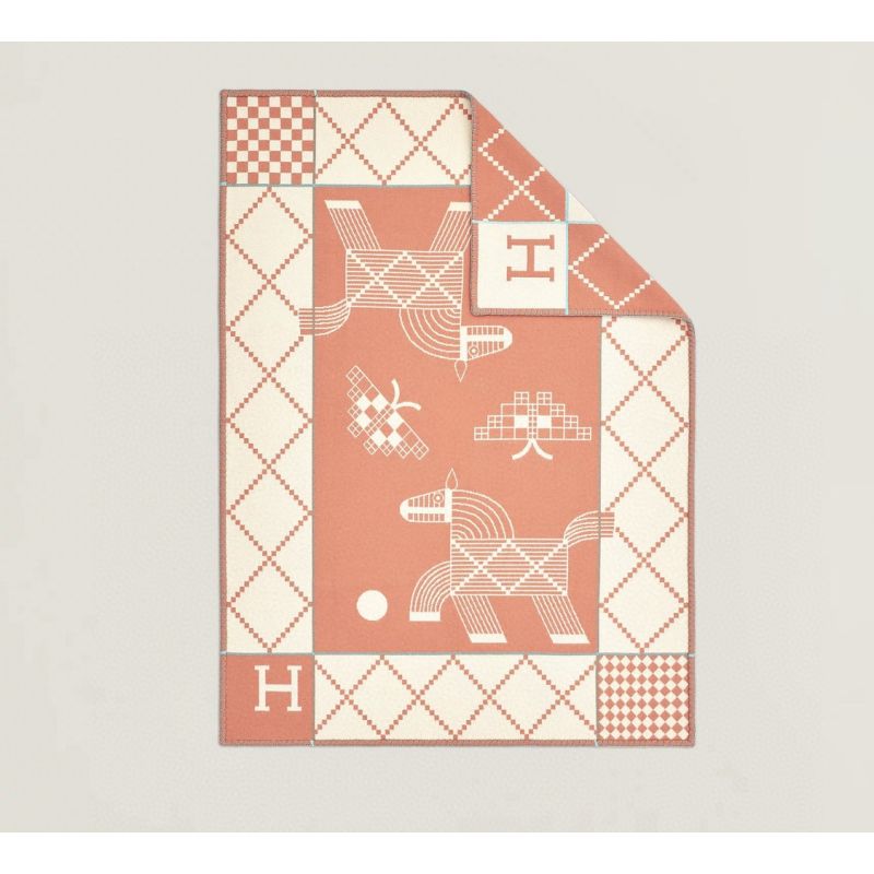 Wool & Cashmere Avalon Animaux Nattes blanket