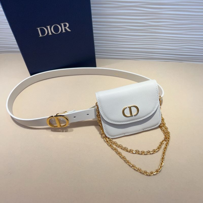 Dior dünner Gürtel 2.0cm mit Tasche 