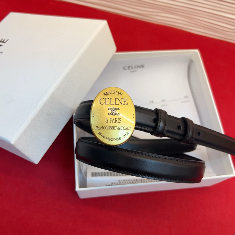 Celine Umkehrbarer Lederg&uuml;rtel 2,5 cm