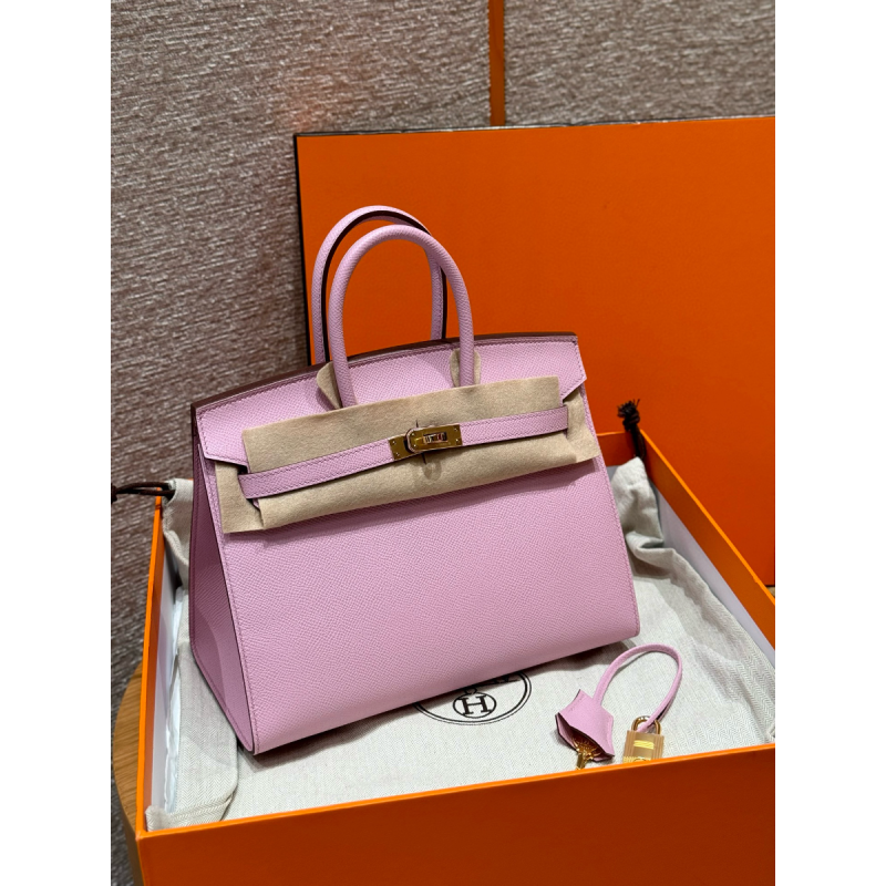 Hermes Birkin 25 / 30  in Epsom Leather-Mauve
