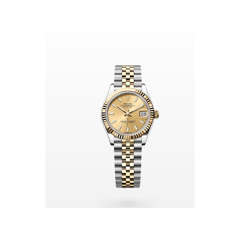 Rolex Lady Datejust 28mm, 31mm, Oystersteel, 18k yellow gold