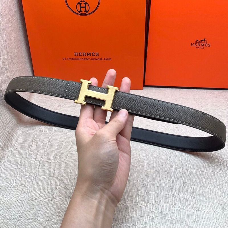 Hermes Reversible Belt 2.4cm