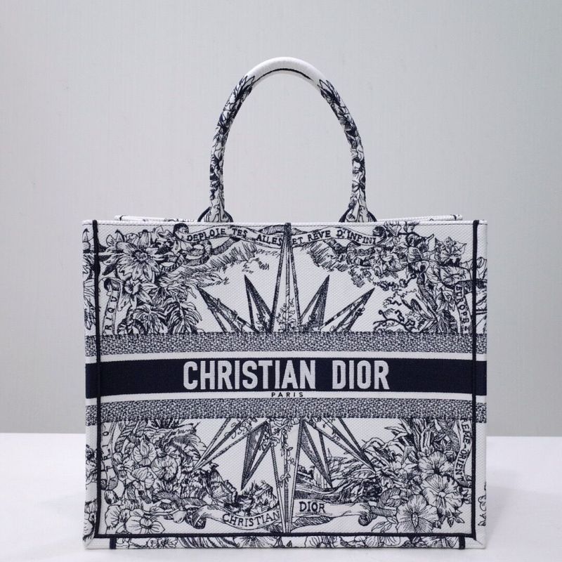 Large Dior Book Tote 