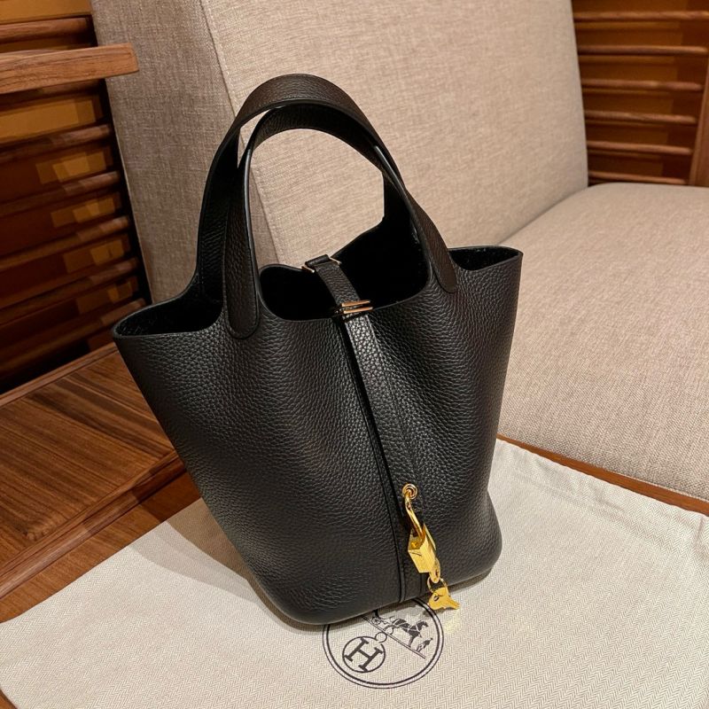 Hermes Tasche Picotin Lock 18/22- Noir